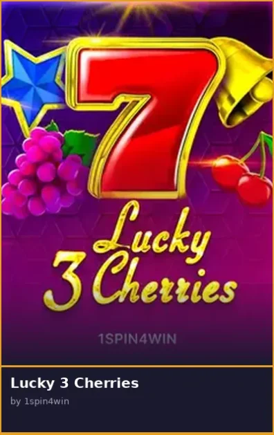 Lucky 3 Cherries