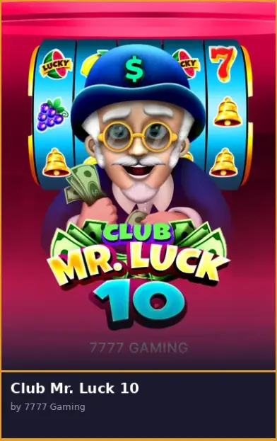 Club Mr  Luck 10
