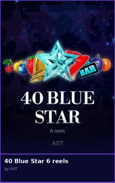 40 Blue Star 6 reels
