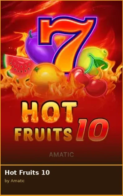 Hot Fruits 10