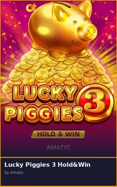 Lucky Piggies 3 Hold Win