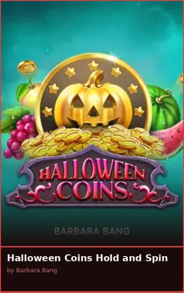 Halloween Coins Hold and Spin