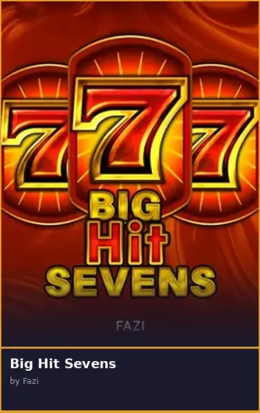 Big Hit Sevens