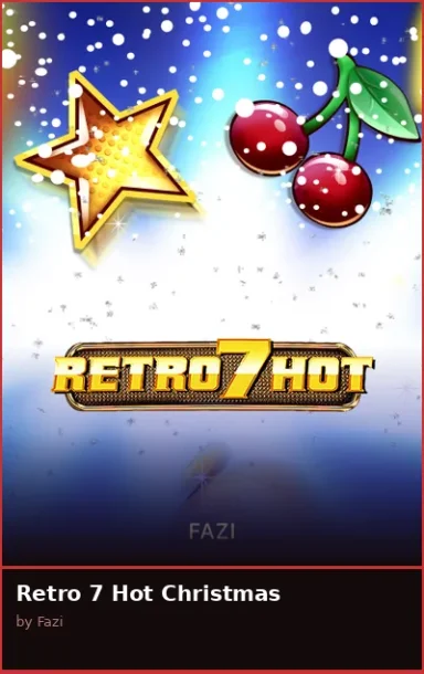 Retro 7 Hot Christmas