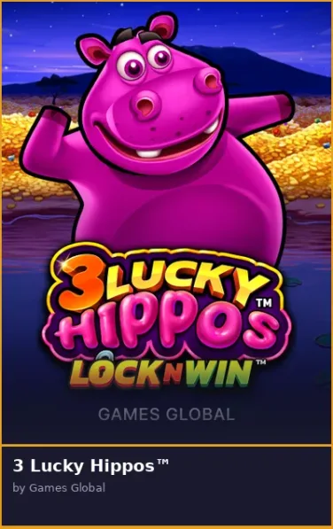 3 Lucky Hippos