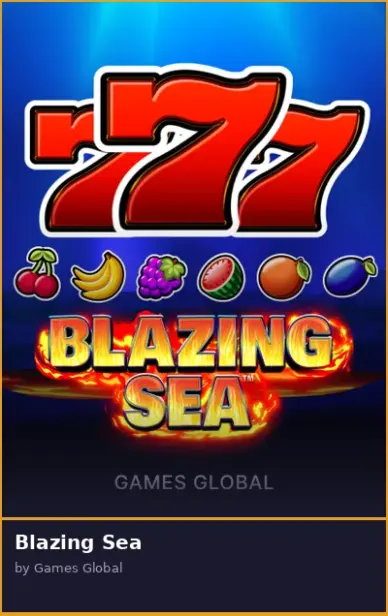 Blazing Sea