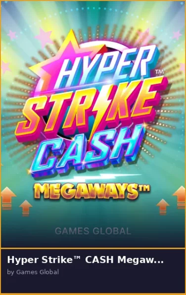 Hyper Strike  CASH Megaways