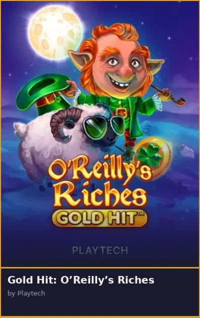 Gold Hit  O Reilly s Riches