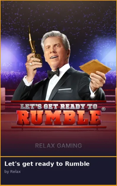 Let s get ready to Rumble